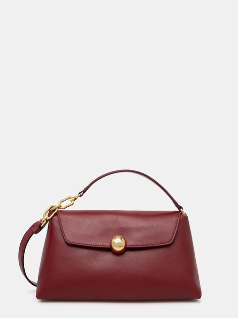 Furla torebka skórzana Sfera Soft mini kolor czerwony WE00881 BX2269 CGQ00 - zdjęcie produktu nr 1