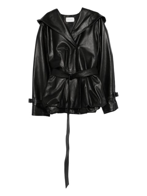 Magda Butrym leather jacket - Black - zdjęcie produktu nr 1