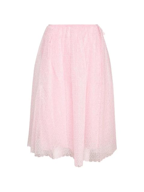 Cecilie Bahnsen Bala midi skirt - Pink - zdjęcie produktu nr 1