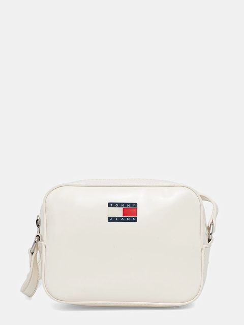 Tommy Jeans torebka kolor beżowy AW0AW17864 - zdjęcie produktu nr 1