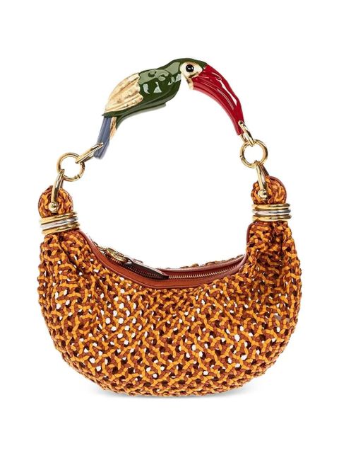 Chloé woven leather tote bag - Orange - zdjęcie produktu nr 1