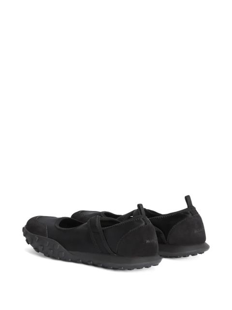 Jil Sander Moon cross-over balet flats - Black