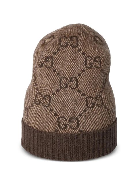 Gucci GG Supreme beanie hat - Neutrals - zdjęcie produktu nr 1