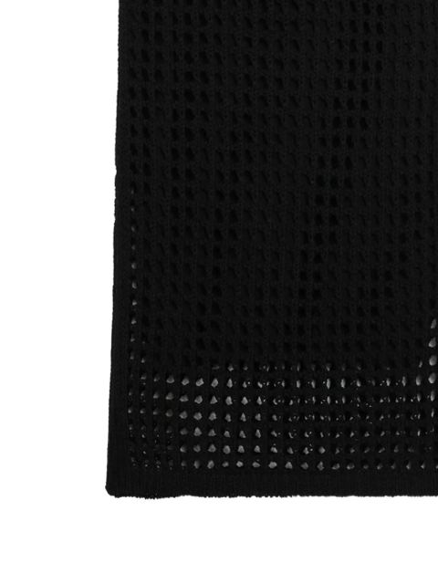 Max Mara mesh cotton maxi skirt - Black - zdjęcie produktu nr 2