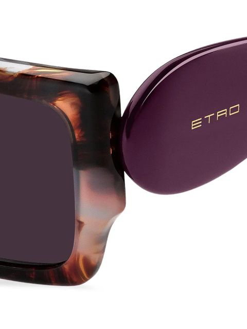ETRO tortoiseshell square-frame sunglasses - Brown - zdjęcie produktu nr 2