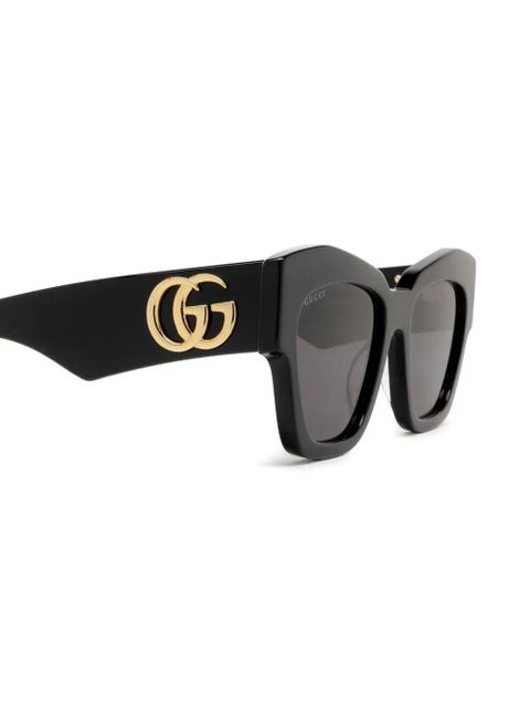 Gucci Eyewear Gene FF cat-eye sunglasses - Black