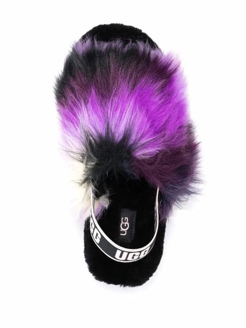 UGG Fluff Yeahtie-dye sandals - Purple