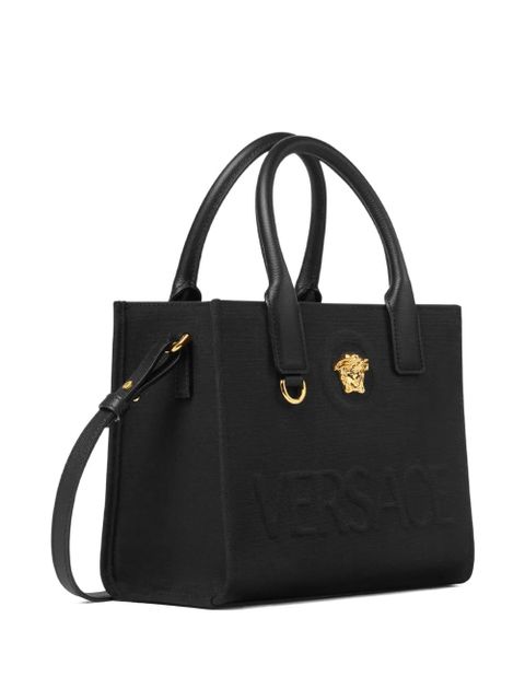 Versace La Medusa mini tote bag - Black
