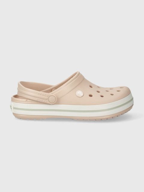 Crocs klapki Crocband damskie kolor różowy 11016
