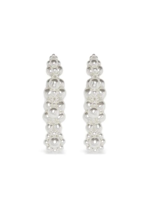 Simone Rocha pearl-embellishment earrings - White - zdjęcie produktu nr 1