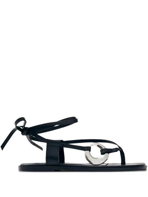 ALOHAS Morosia flat sandals - Black - zdjęcie produktu nr 1