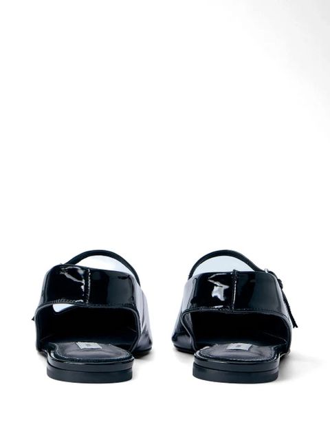 TOTEME slingback leather pumps - Black - zdjęcie produktu nr 2