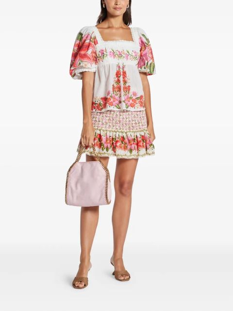 FARM Rio floral-print top - White - zdjęcie produktu nr 2