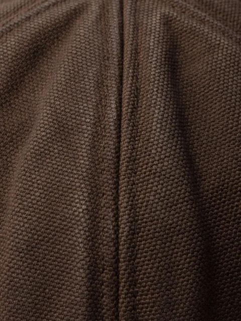 Prada logo-embroidered baseball cap - F0027 Brown - zdjęcie produktu nr 2