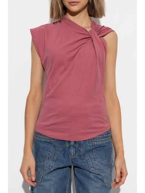 ISABEL MARANT Nayda T-shirt - Pink