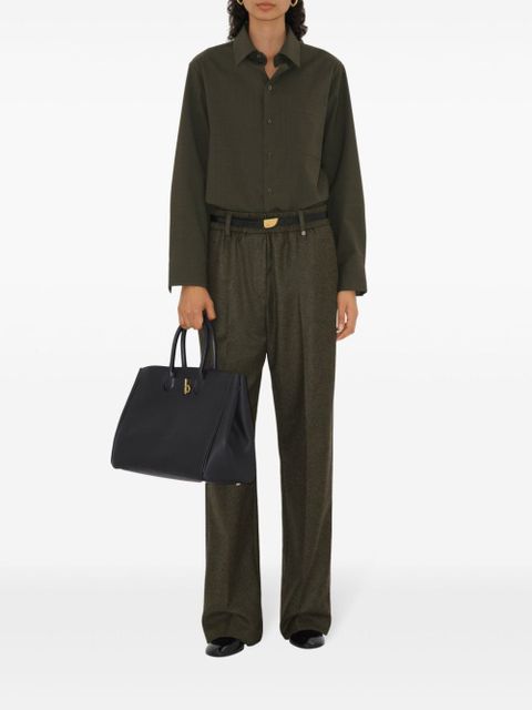 Burberry medium Rocking Horse tote bag - Black