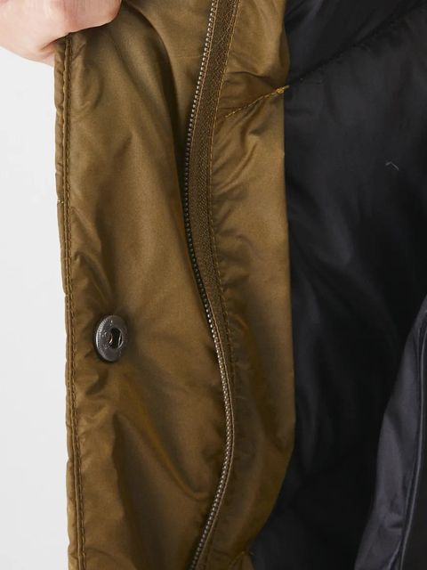 Medicine płaszcz puchowy damski kolor zielony zimowy