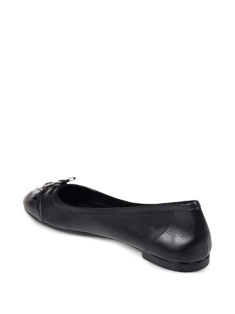 Balenciaga City bow buckled ballet flats - Black - zdjęcie produktu nr 2