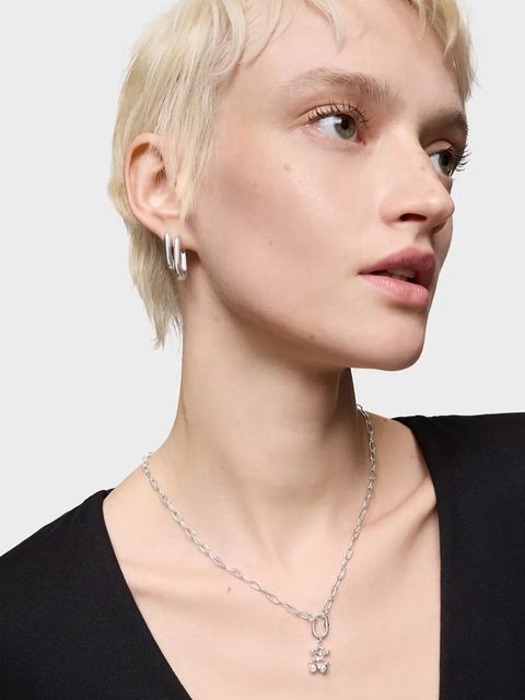 Tous zawieszka srebrna Bold Bear Gem