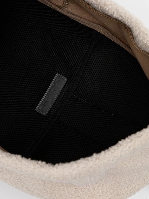 Lacoste plecak kolor beżowy duży wzorzysty NU5095NZ