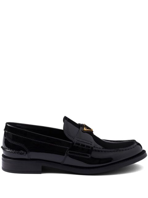 Prada patent-leather loafers - Black - zdjęcie produktu nr 1