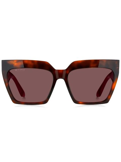 ETRO Tailoring cat-eye sunglasses - Red - zdjęcie produktu nr 1