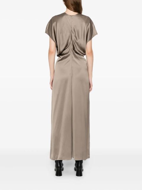 TOTEME slouched-waist dress - Grey
