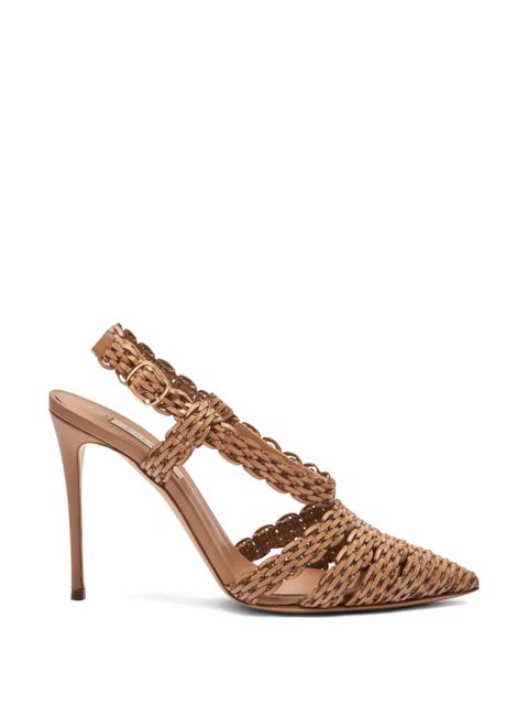 Casadei Avenida slingback pumps - Neutrals - zdjęcie produktu nr 1