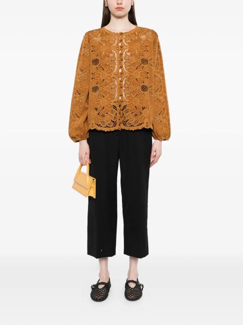 FARM Rio Camel Richelieu top - Brown - zdjęcie produktu nr 2