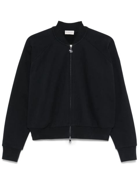 Moncler cotton bomber jacket - Blue - zdjęcie produktu nr 1