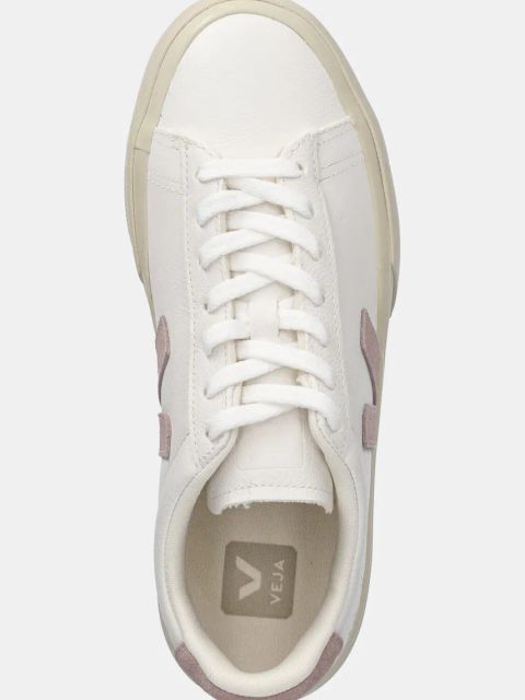 Veja sneakersy skórzane Campo damskie kolor biały CP0503886A