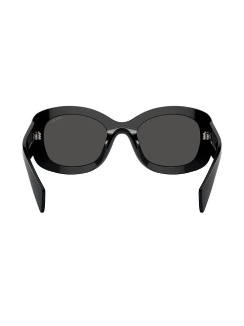 Prada Eyewear Prada PR A13S oversize framde sunglasses - Black