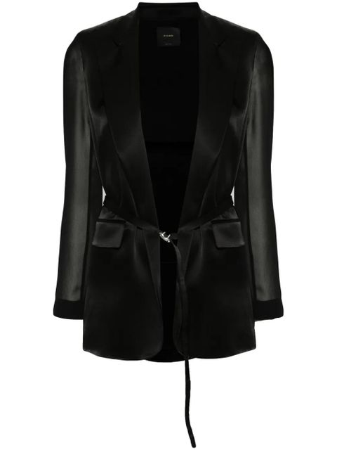 PINKO satin blazer - Black - zdjęcie produktu nr 1