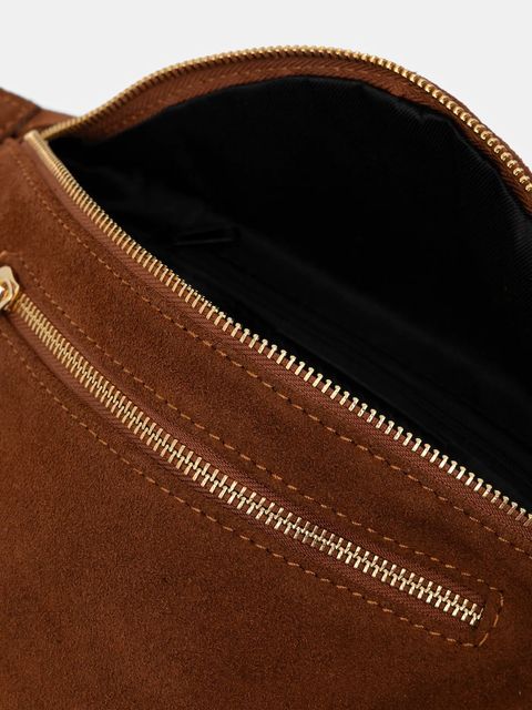 Answear.LAB nerka zamszowa kolor brązowy