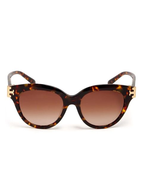 Tory Burch tortoiseshell sunglasses - Brown - zdjęcie produktu nr 1