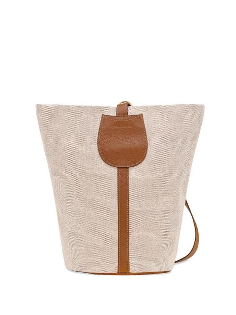 Longchamp L Le Foulonné bucket bag - Neutrals - zdjęcie produktu nr 1
