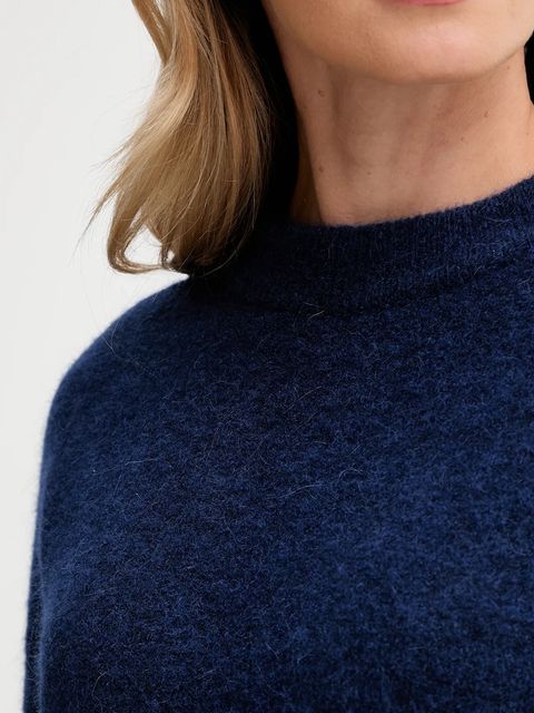 Sessun sweter z dodatkiem wełny z alpaki