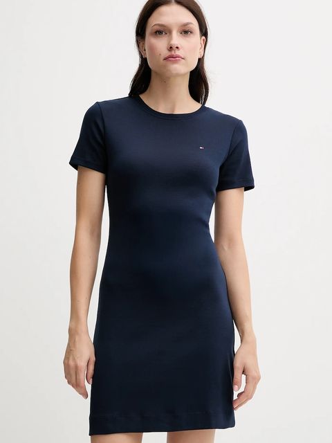 Tommy Hilfiger sukienka bawełniana - zdjęcie produktu nr 1