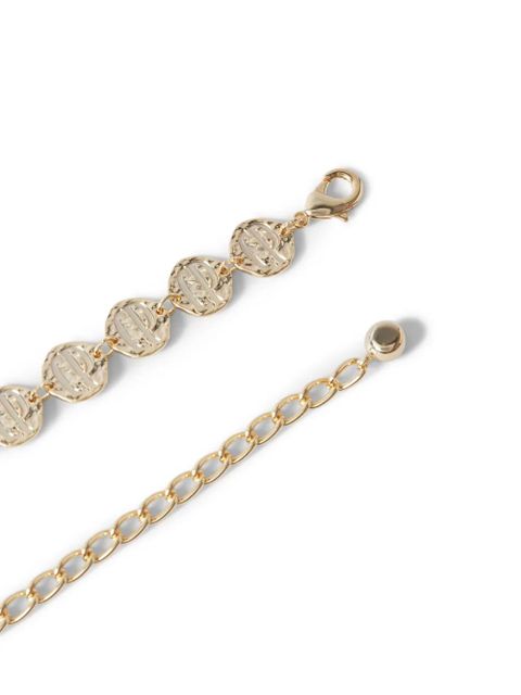 Claudie Pierlot engraved-logo belt - Gold