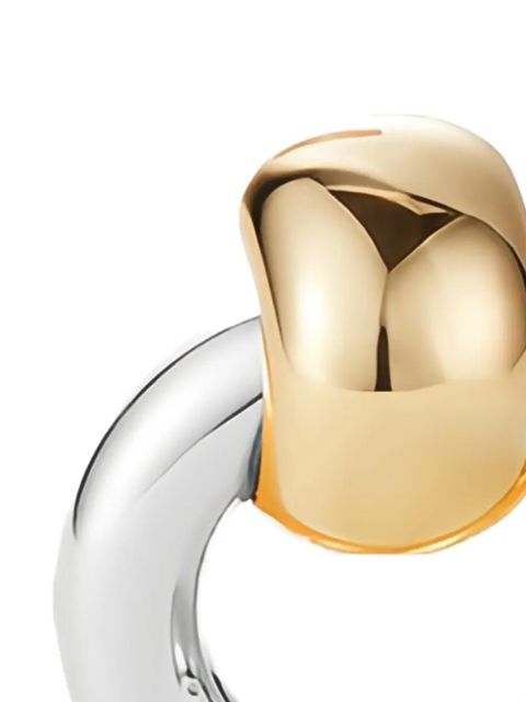 Jenny Bird Mega Faye Knockers two-tone earrings - Silver - zdjęcie produktu nr 2