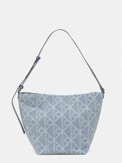 Calvin Klein torebka koszyk damska bawełniana - zdjęcie produktu nr 1