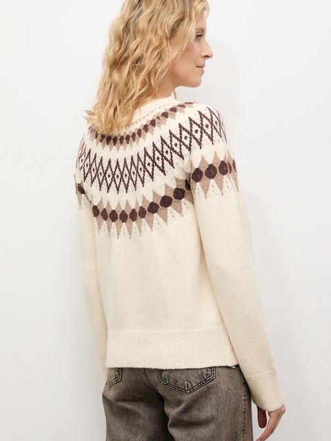 Answear.LAB sweter z wełną damski kolor beżowy - zdjęcie produktu nr 2