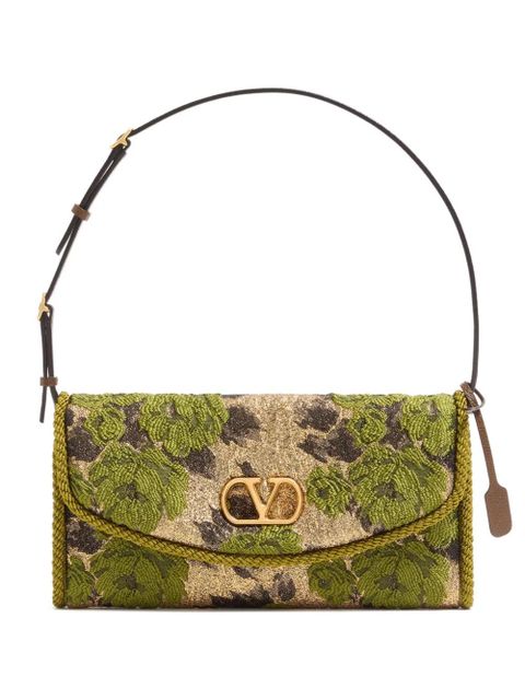 Valentino Garavani small DeVain shoulder bag - Green - zdjęcie produktu nr 1