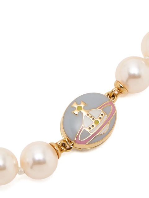 Vivienne Westwood orb pearl bracelet - White - zdjęcie produktu nr 2