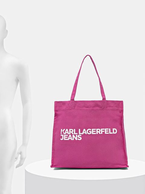 Karl Lagerfeld Jeans torebka bawełniana