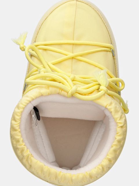 Moon Boot śniegowce MB ICON LOW NYLON kolor żółty 80D1409340 B021 - zdjęcie produktu nr 2