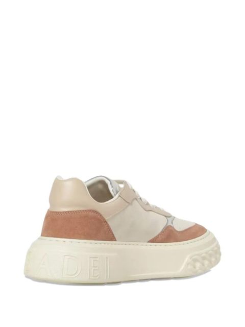 Casadei Off Road appliqué flatform trainers - Neutrals