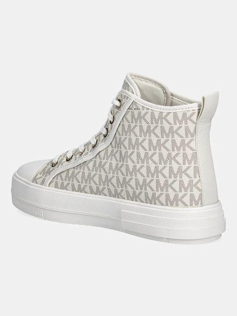 MICHAEL Michael Kors trampki Evy High Top kolor beżowy 43F5EYFE5B.150 - zdjęcie produktu nr 2
