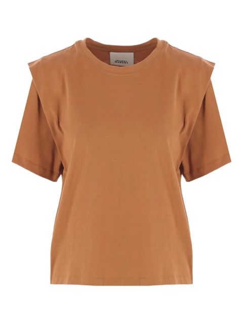 ISABEL MARANT cotton t-shirt - Orange - zdjęcie produktu nr 1