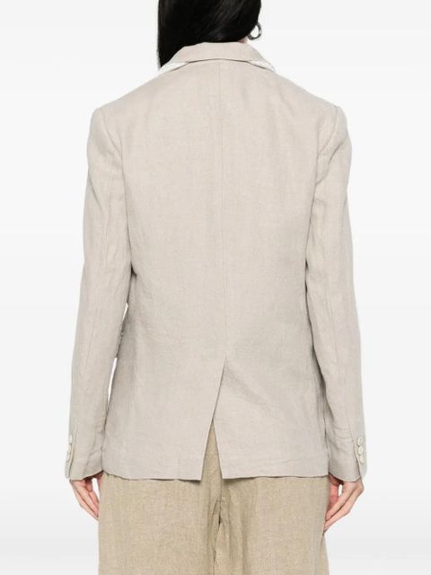 Comme Des Garçons fringed blazer - Neutrals